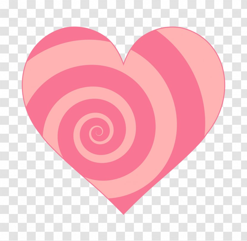 Swirl-shaped Heart Clipart. - Tree Transparent PNG