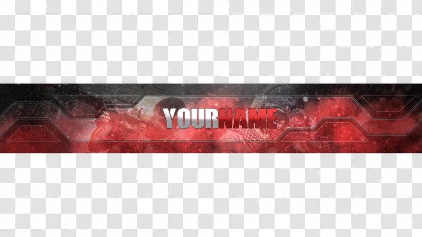 Youtube Banner Desktop Wallpaper Logo Youtube Template Transparent Png