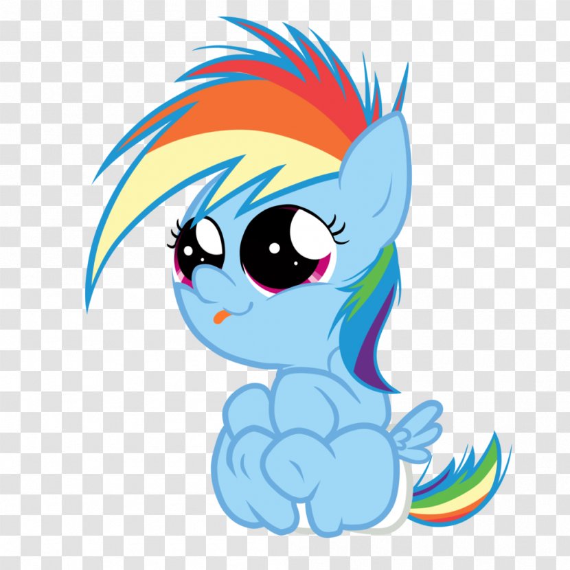Rainbow Dash Pony Scootaloo Rarity Infant - Silhouette Transparent PNG