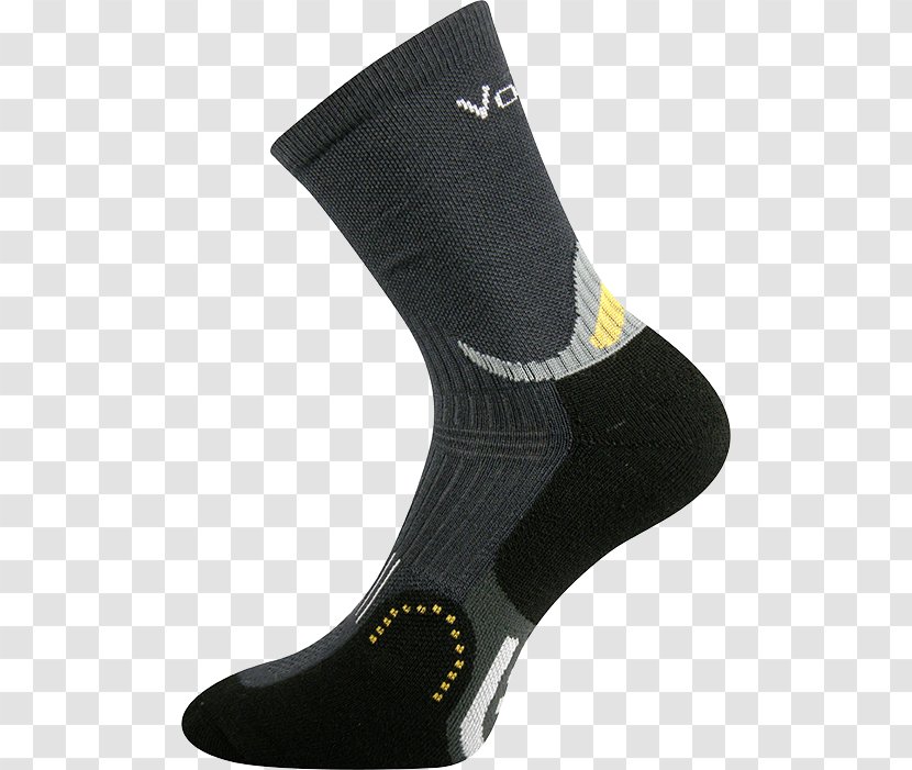 Sock T-shirt Shoe Clothing Stocking - Grey Transparent PNG