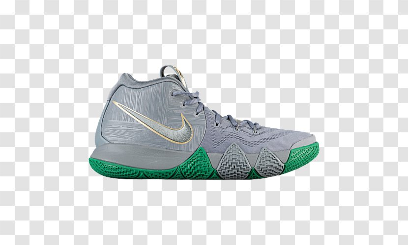 Boston Celtics Nike Kyrie 4 Basketball Shoe Sports Shoes - Tennis Transparent PNG