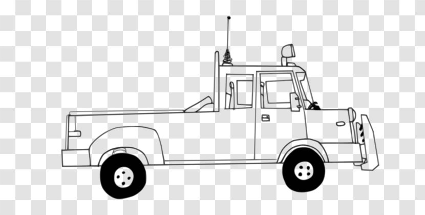Car Truck Van Commercial Vehicle Coloring Book - Motor Transparent PNG