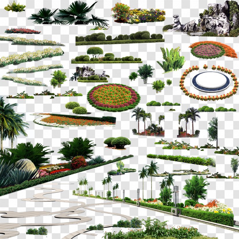 Landscape Download - Garden - Green Belt Transparent PNG