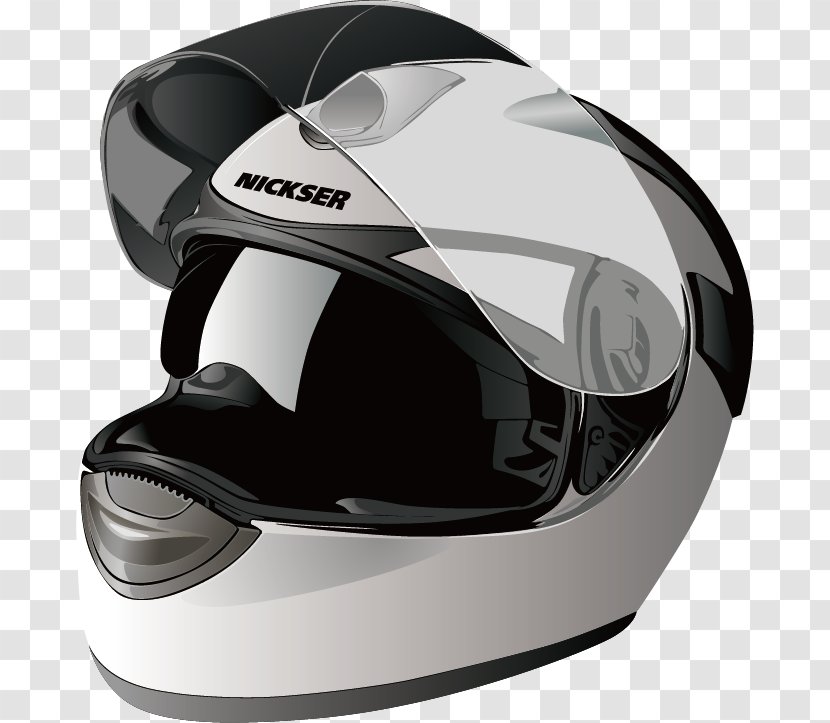 Motorcycle Helmet Euclidean Vector - 3d Computer Graphics Transparent PNG
