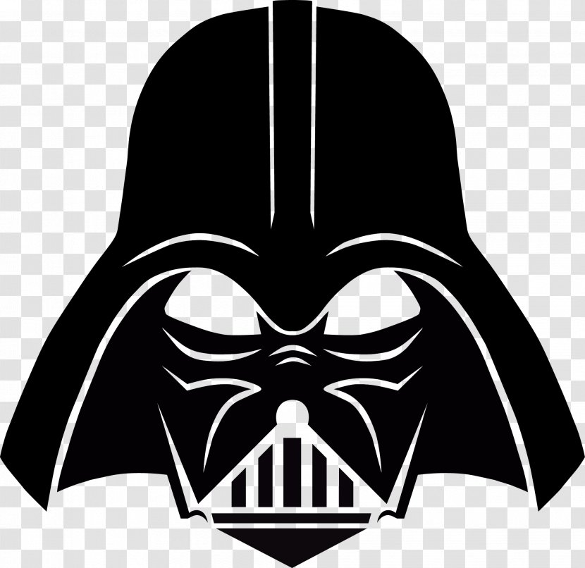 Anakin Skywalker Rey Luke Star Wars Drawing - Black - Darth Vader Transparent PNG