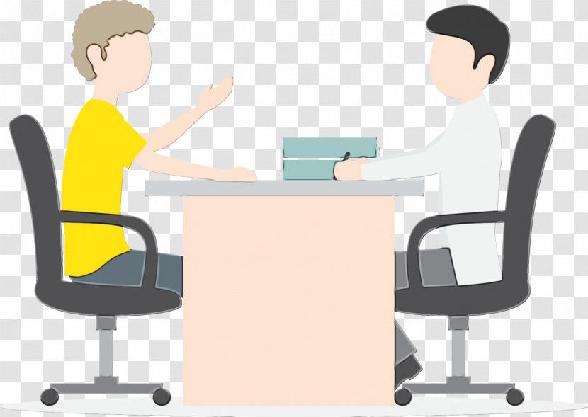 Office Chair Job Chair Furniture Sitting Transparent PNG