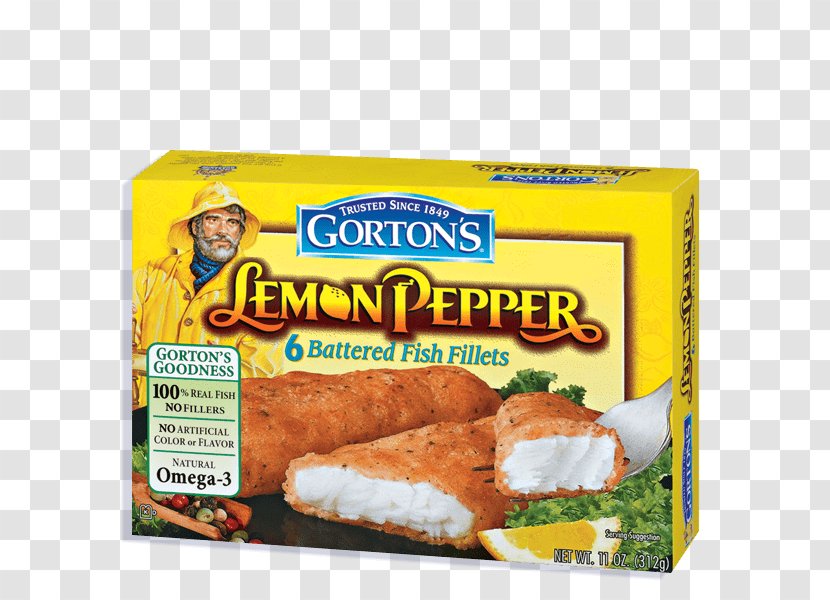 Fish Finger Gorton's Of Gloucester Beer Processed Cheese Batter - Flavor Transparent PNG