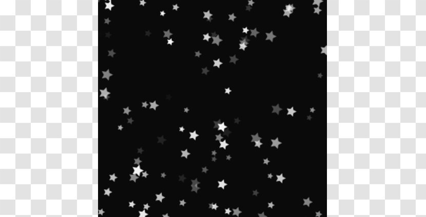 Star Constellation Point Pattern - Monochrome - Night Sky Stars Transparent PNG