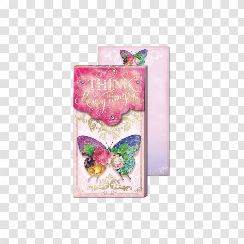 Notepad++ Butterfly Notebook Pink Greeting & Note Cards - Lg Electronics Transparent PNG