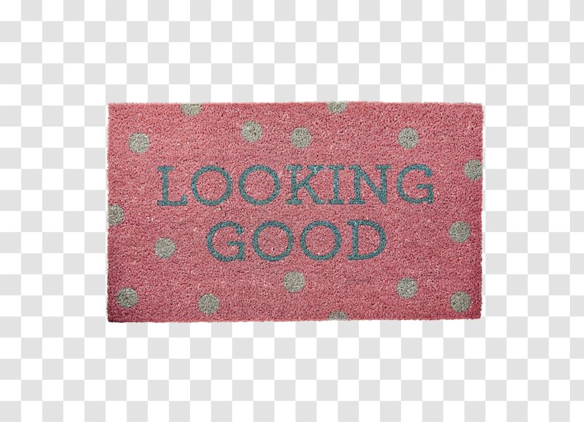 Place Mats Rectangle Pink M Rice - Home Accessories - Door Mat Transparent PNG