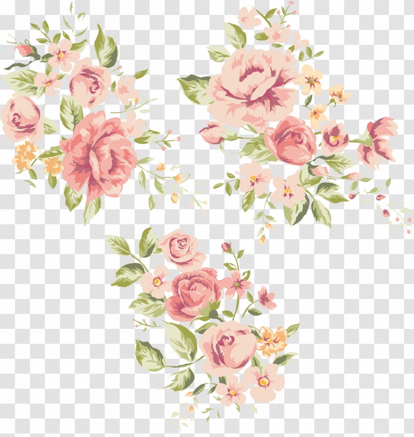 Garden Roses Cabbage Rose Floral Design Cut Flowers - Floristry Transparent PNG