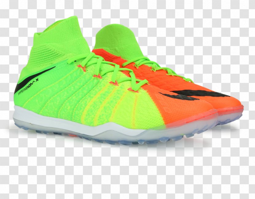 Nike Free Shoe Sneakers Hypervenom - Black - Football Field Lawn Transparent PNG
