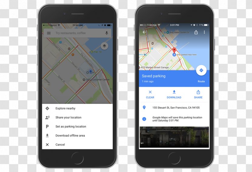 Parking Car Park Apple Maps - Gadget - Map Transparent PNG