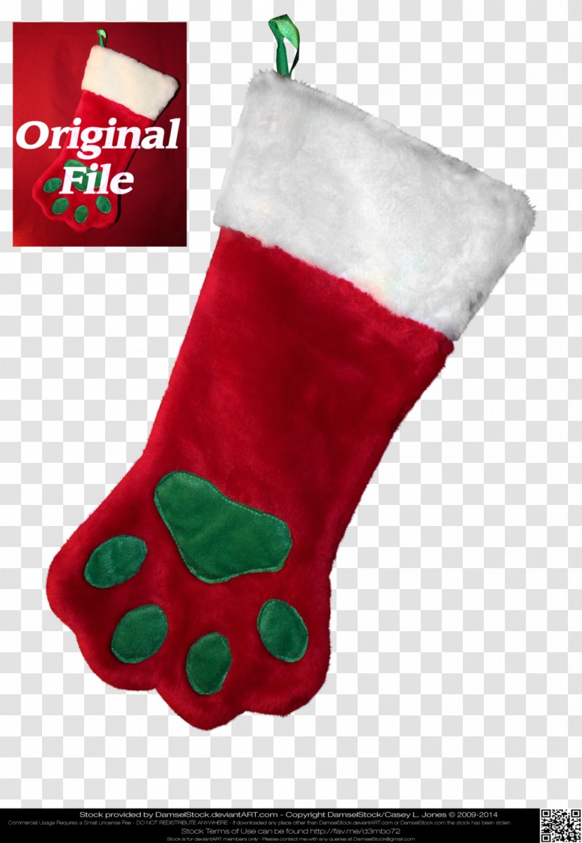 Christmas Stockings Dog Cat Decoration - One Object Transparent PNG