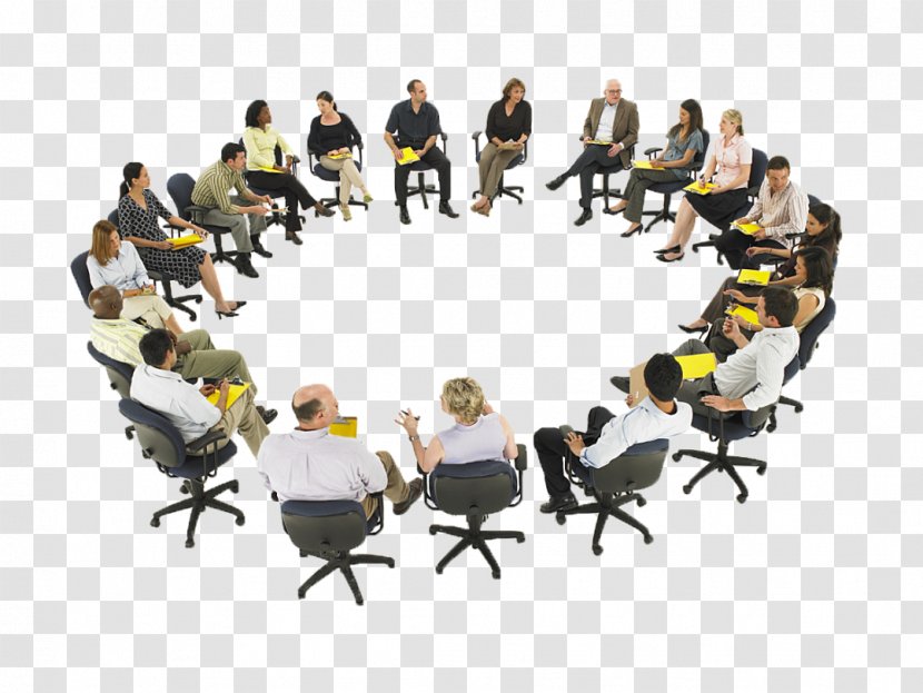 Team Building Meeting Social Group Teamwork - Table Transparent PNG