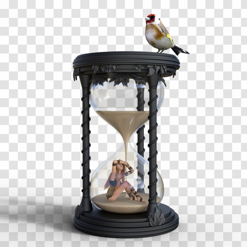 Hourglass Time - Digital Clock Transparent PNG