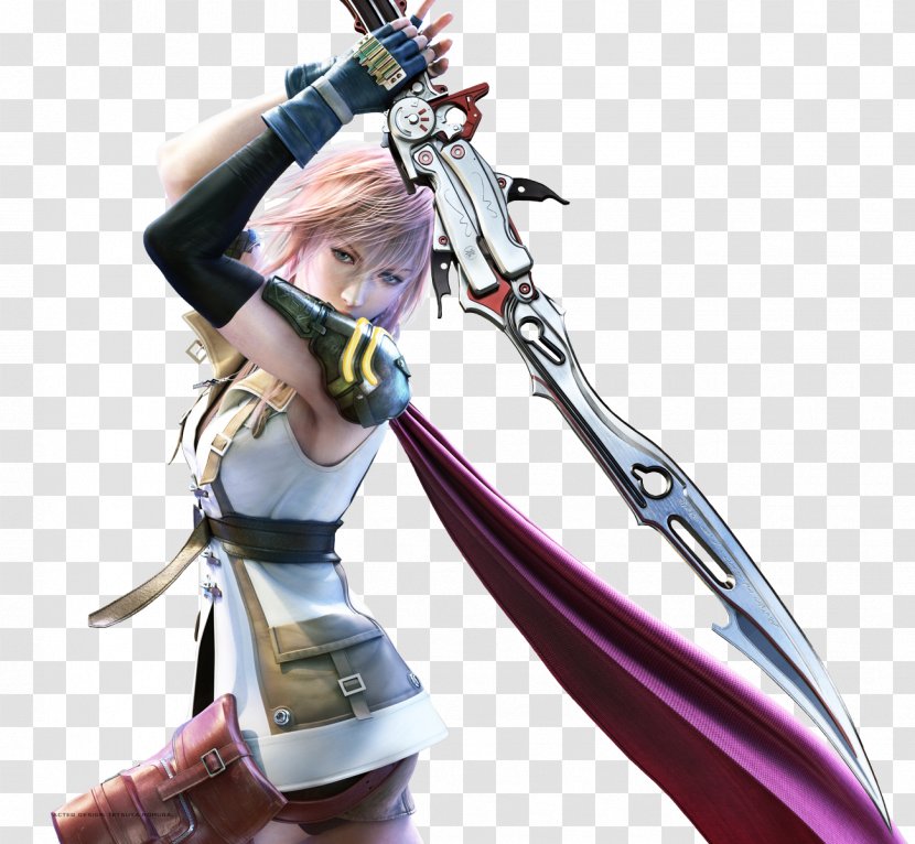 Final Fantasy XIII-2 Lightning Returns: XIII Cloud Strife VII - Xv - Dirge Of Cerberus: Transparent PNG