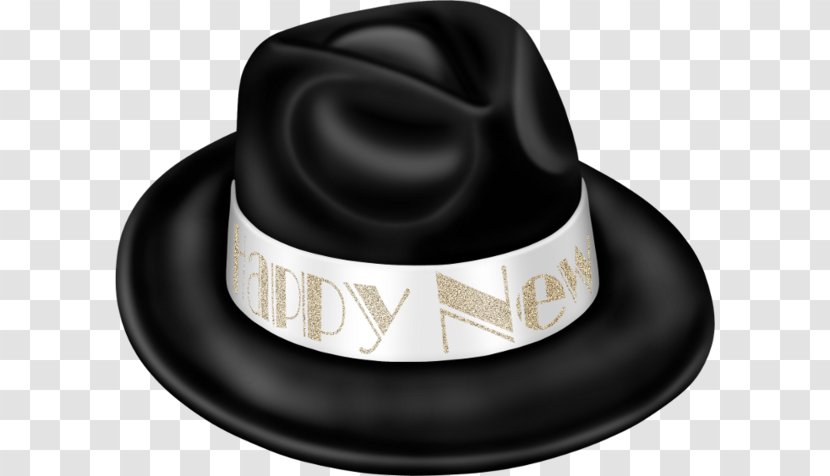 Fedora Hat New Year Transparent PNG