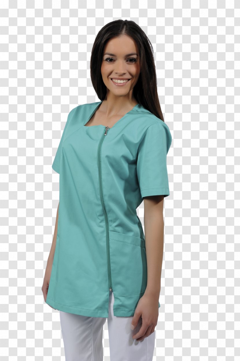 Sleeve Casacca Uniform Textile Kerchief - Scrubs - Atenção Transparent PNG