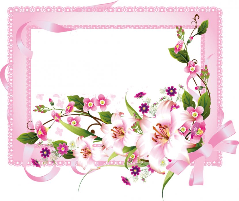 Vector Graphics Picture Frames Flower Clip Art - Arranging Transparent PNG