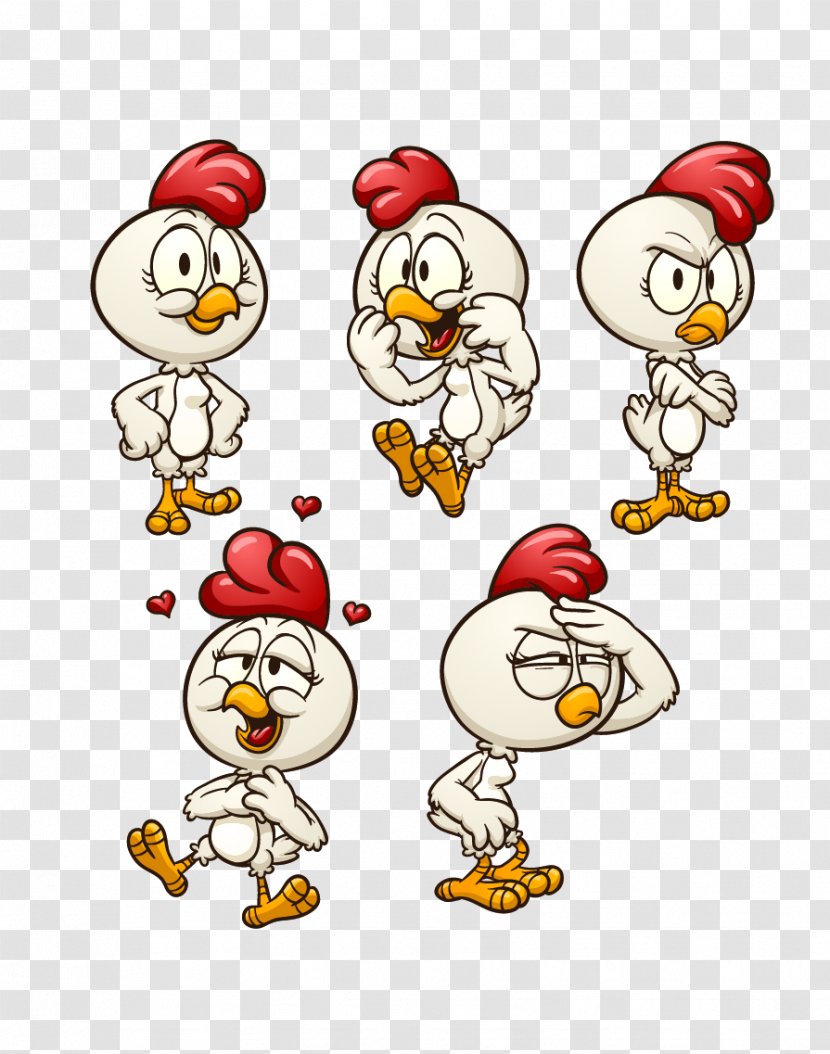 Chicken Cartoon Illustration - Royaltyfree Transparent PNG