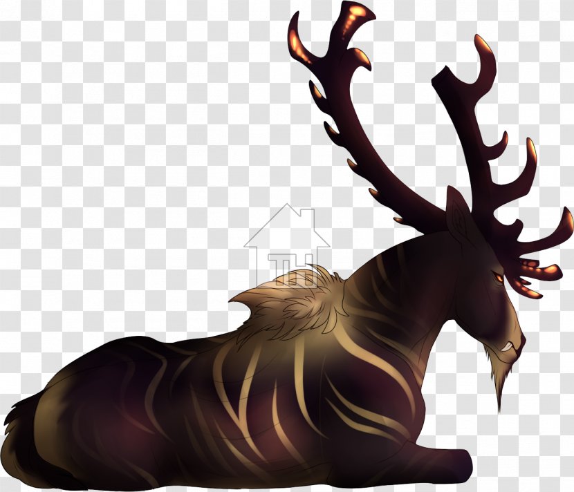 Reindeer Elk Wildlife Transparent PNG