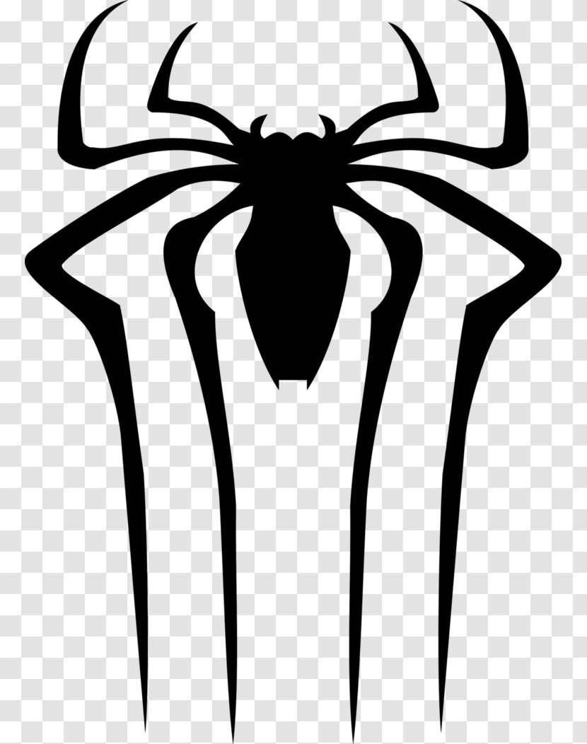 Spider-Man Mary Jane Watson YouTube Logo Film - Line Art - Spider Vector Transparent PNG