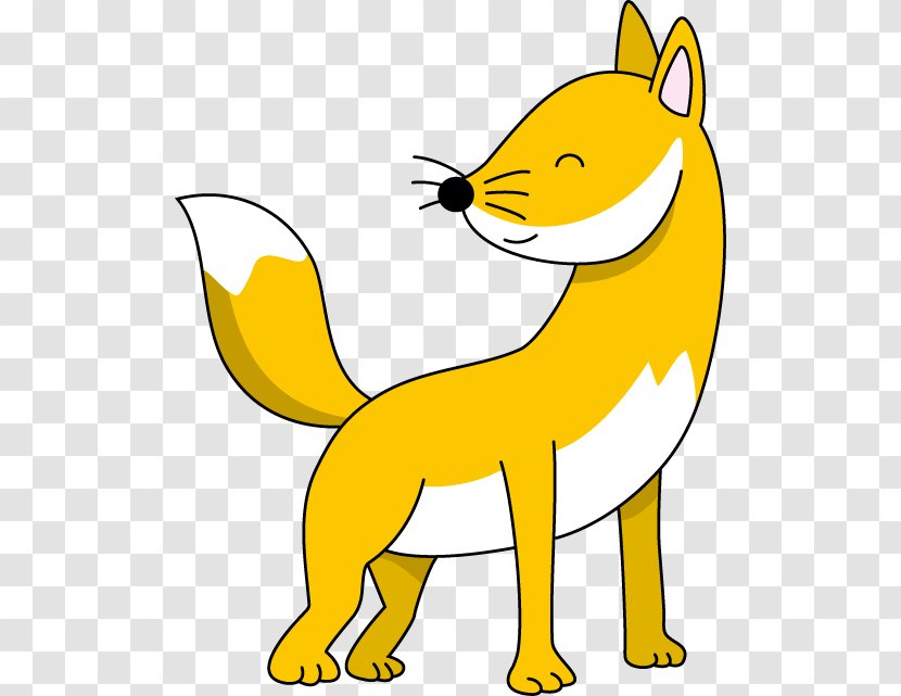 Red Fox Line Art Clip - Dog Like Mammal - Papercraft Transparent PNG