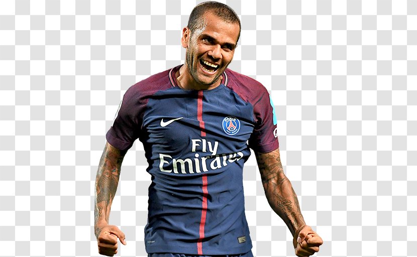 Dani Alves FIFA 18 Paris Saint-Germain F.C. 17 UEFA Team Of The Year - Football Player - De Gea Transparent PNG