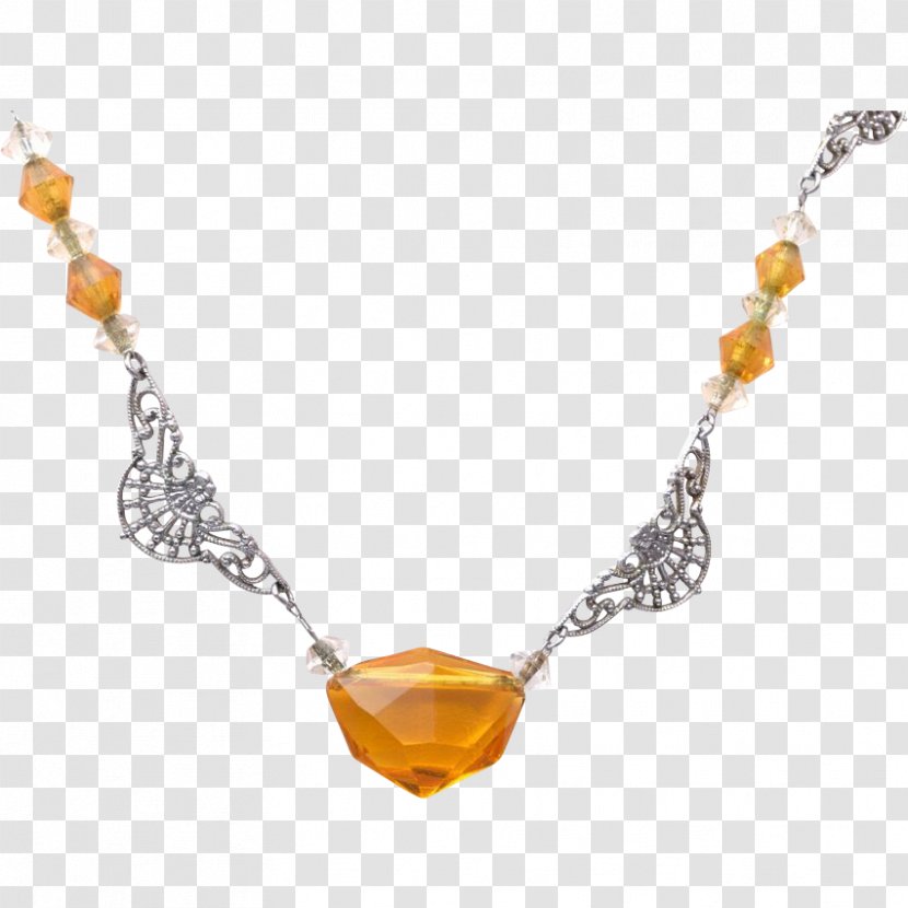 Amber Necklace Body Jewellery Charms & Pendants Transparent PNG