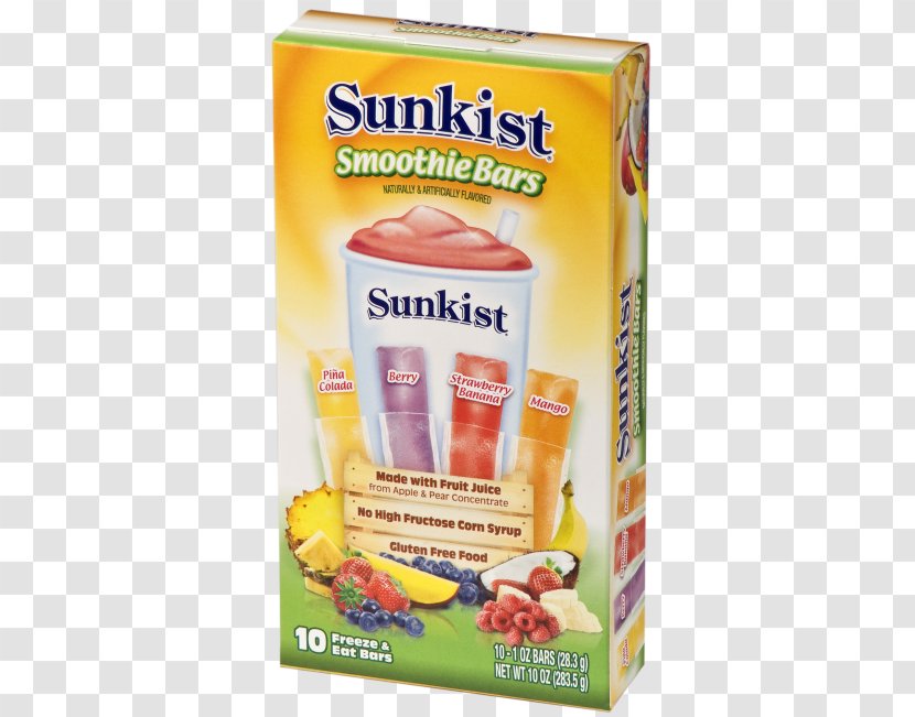 Orange Drink Smoothie Juice Sunkist Flavor Transparent PNG