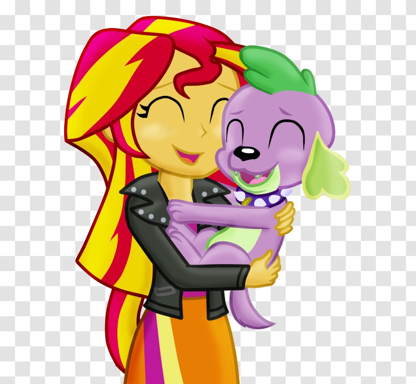 Spike Sunset Shimmer Twilight Sparkle Pinkie Pie Rarity - My Little Pony Friendship Is Magic - Skirt Girls Transparent PNG