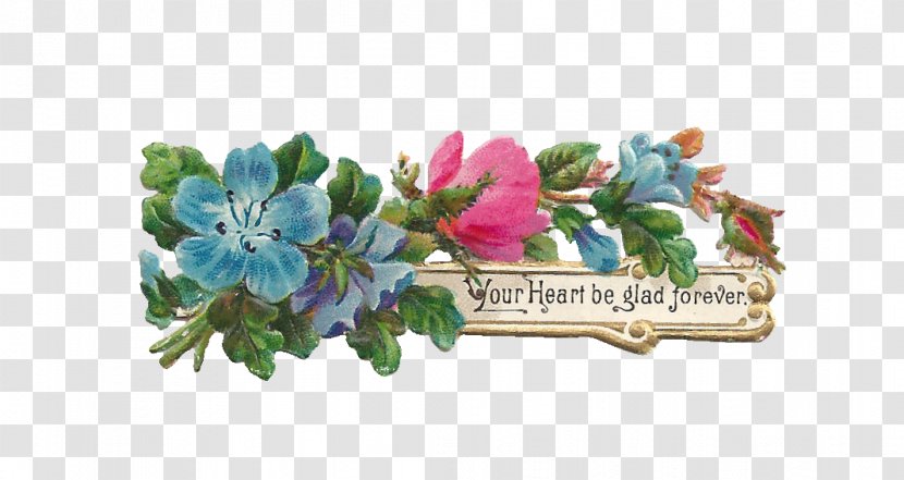 Paper Flower Floral Design Label Clip Art - Blue - Images Transparent PNG