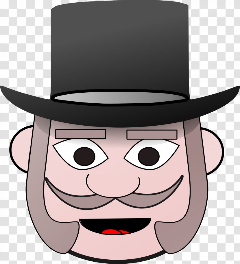 Top Hat Clip Art - Fictional Character - Gentleman Transparent PNG