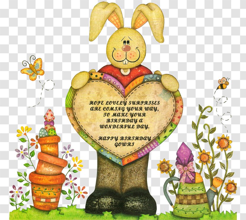 Easter Bunny Photography Cartoon Birthday - Drawing Transparent PNG