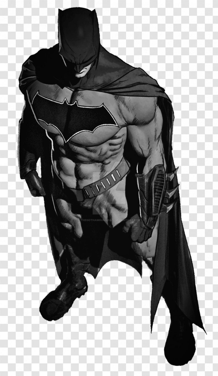 Batman Superman Flash DC Rebirth Comics - Black And White Transparent PNG