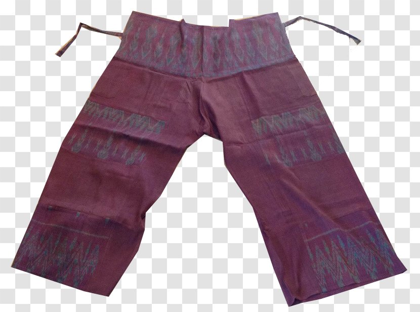 Violet Purple Jeans Magenta Denim - Silk Material Transparent PNG