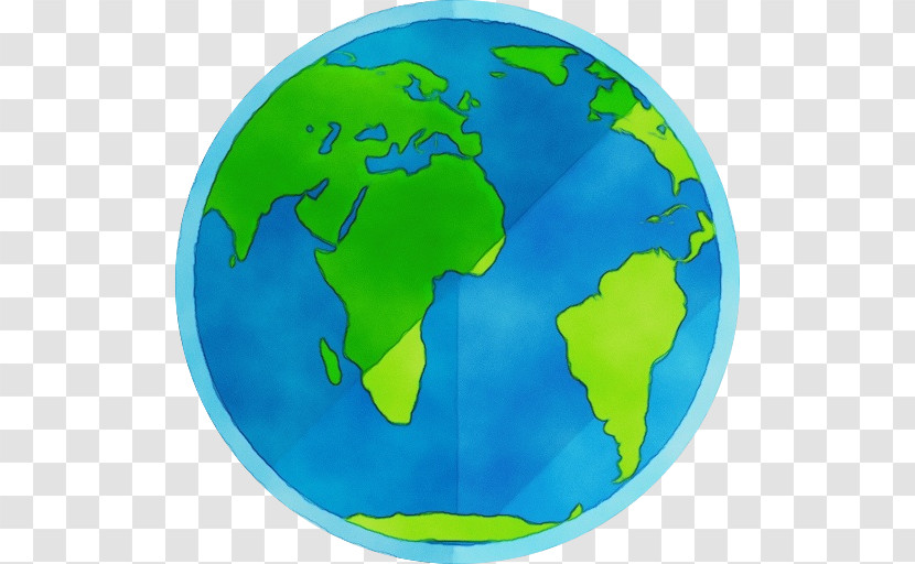 Green Earth Globe World Planet Transparent PNG