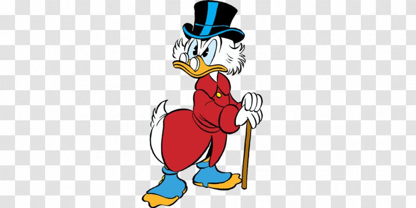 Scrooge McDuck Mickey Mouse Duck Family Germany - Cartoon Transparent PNG