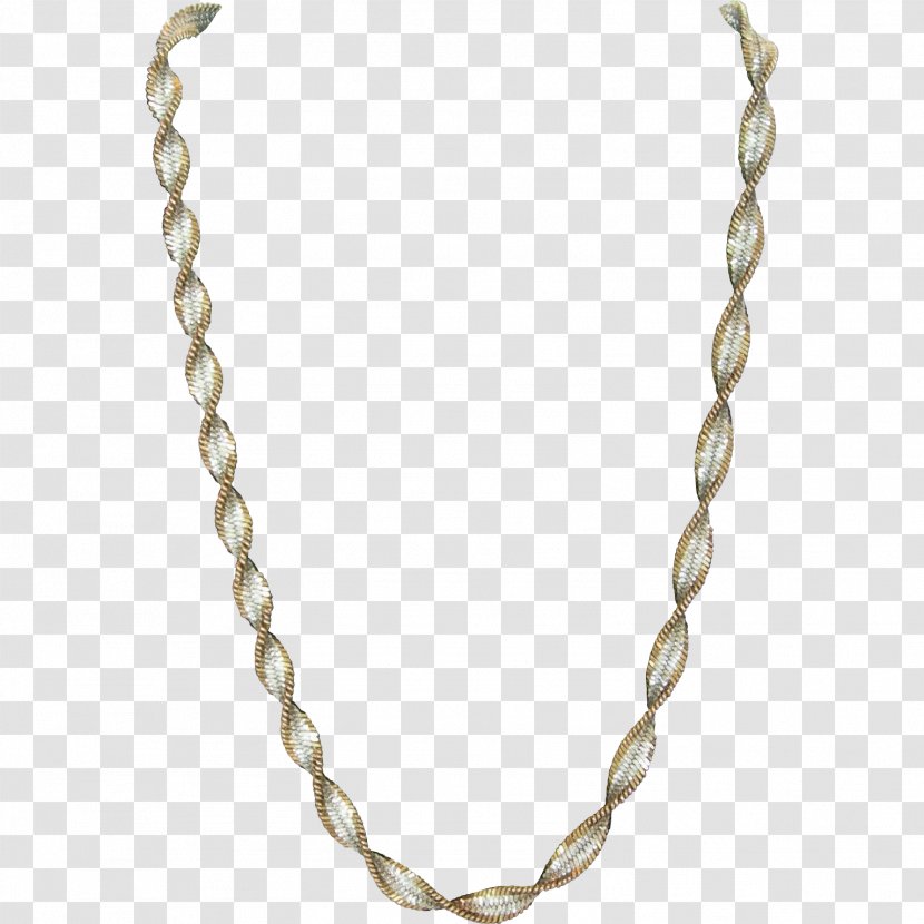 Earring Necklace Gold Chain Jewellery - Diamond Cut Transparent PNG