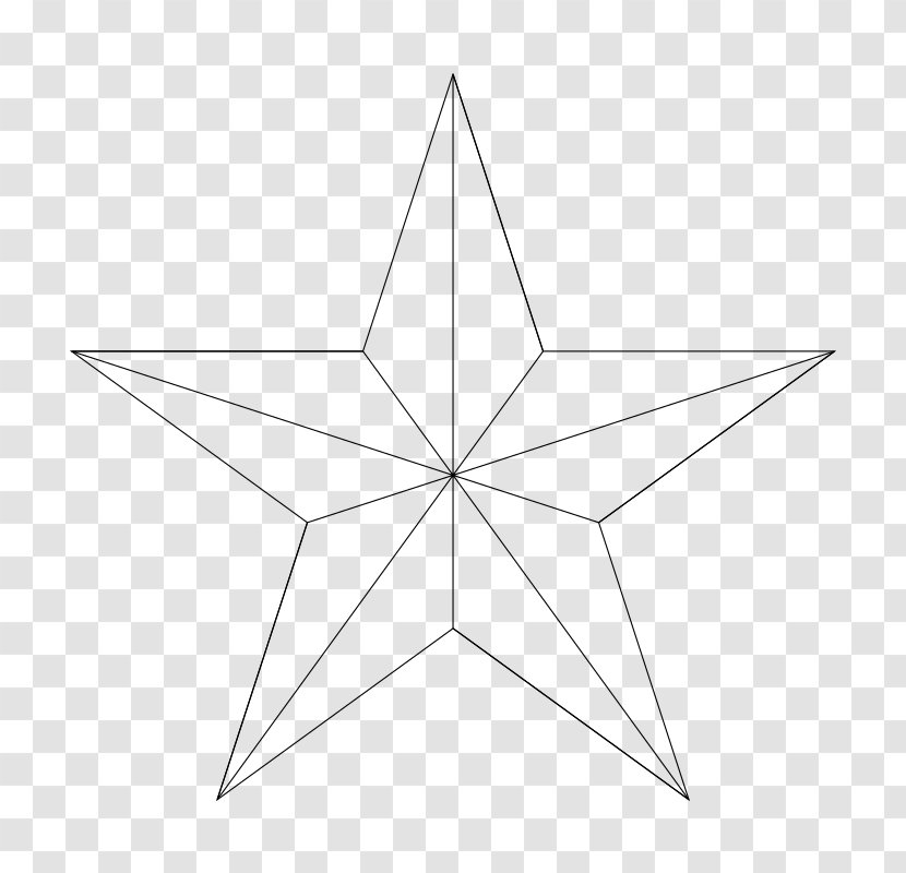 Triangle Circle Point - 5 Star Transparent PNG