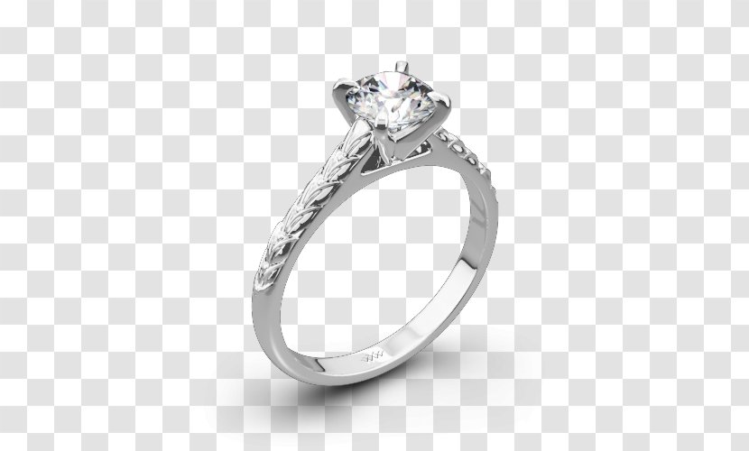 Engagement Ring Princess Cut Diamond Transparent PNG