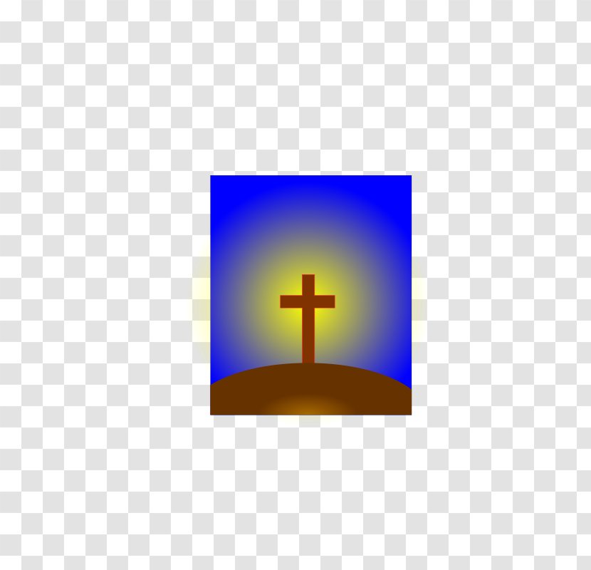 Calvary Christian Cross Christianity Clip Art - Blue Transparent PNG
