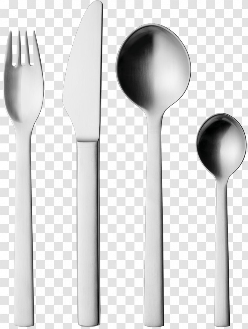 Cutlery Stainless Steel Silver Fork Tableware - Henning Koppel Transparent PNG