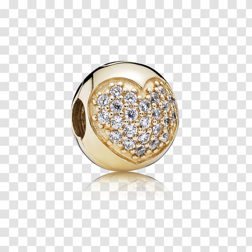 Pandora Charm Bracelet Cubic Zirconia Jewellery Gold Transparent PNG