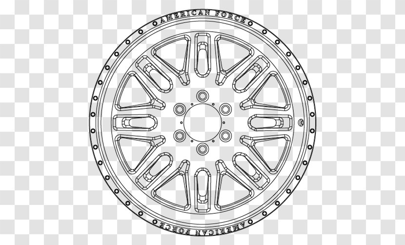 Car Alloy Wheel Circle Drawing Transparent PNG