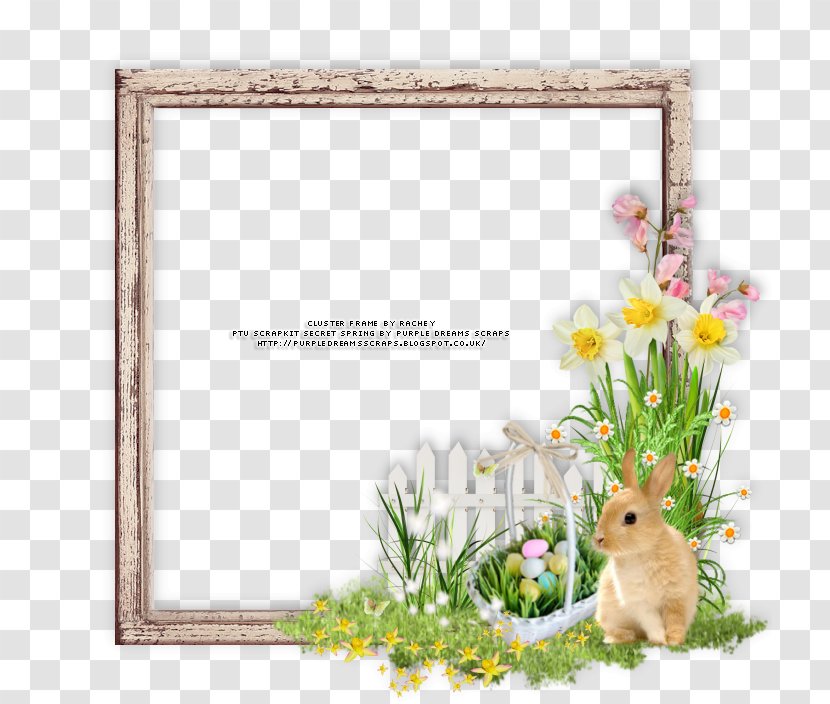 Picture Frames Easter Digital Scrapbooking - Frame Transparent PNG