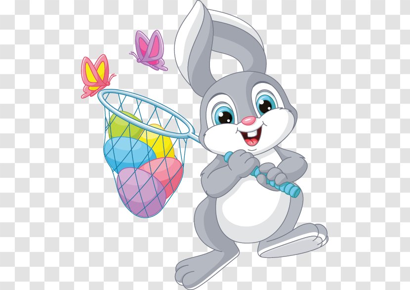 Easter Bunny Clip Art - Flower Transparent PNG