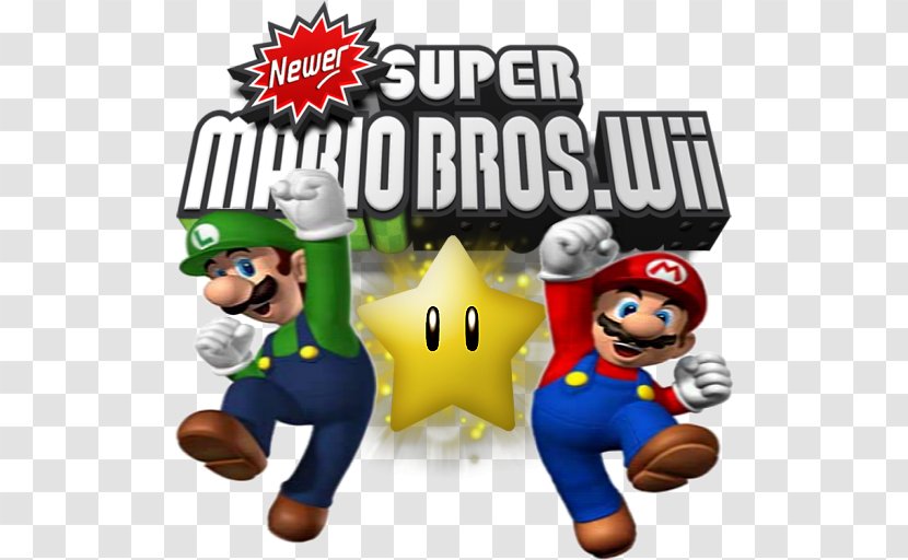 New Super Mario Bros. Wii - Video Game Software - Sale Transparent PNG