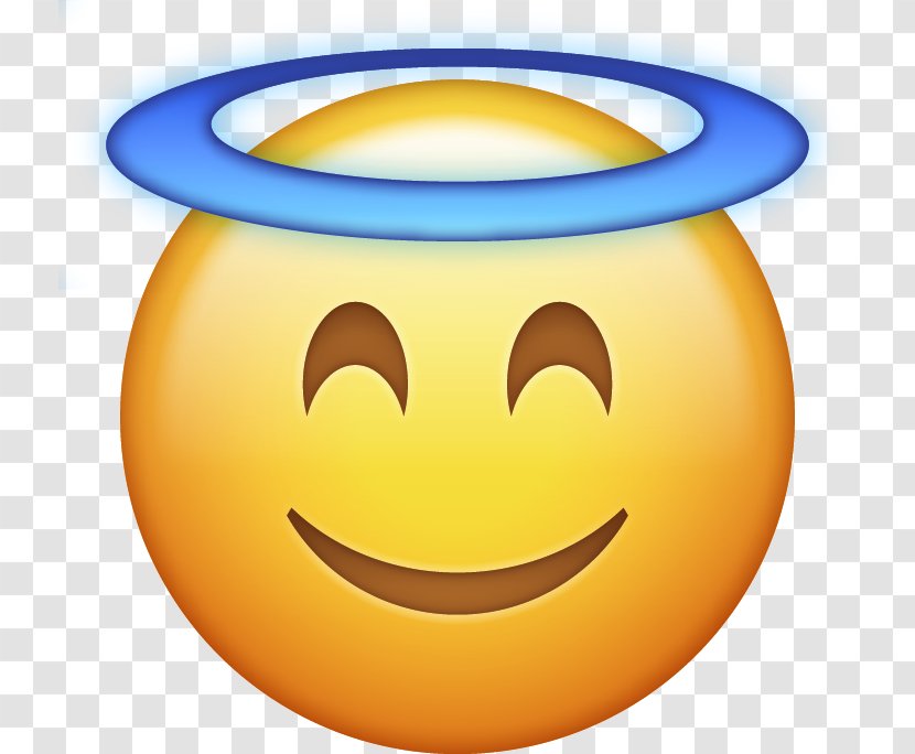 Emoji Angel IPhone Halo Clip Art - Happiness Transparent PNG